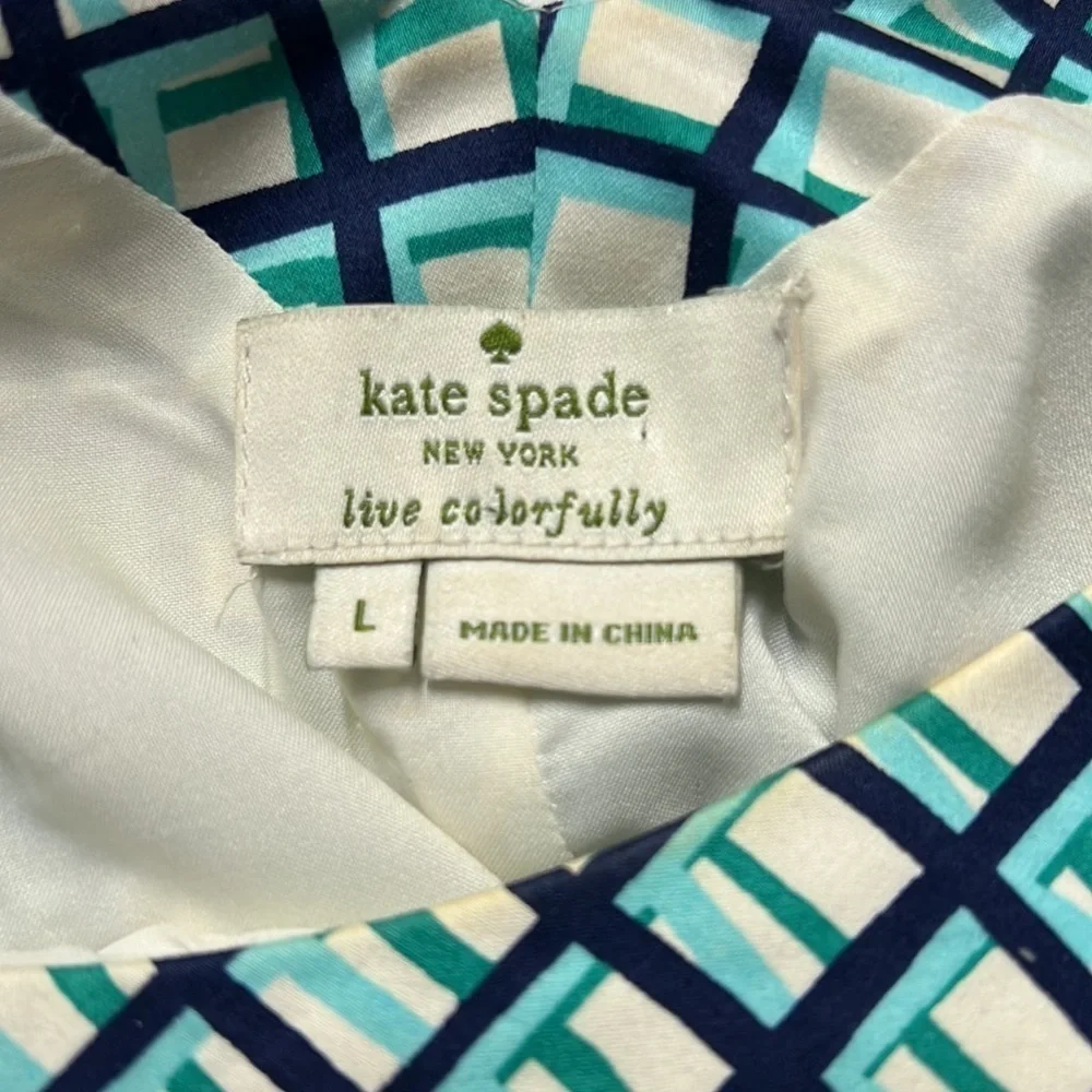 Kate Spade “Tatiana” Peplum Blouse